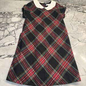 Pottery Barn Kids 18-24 Months Holiday Plaid Flannel Dress